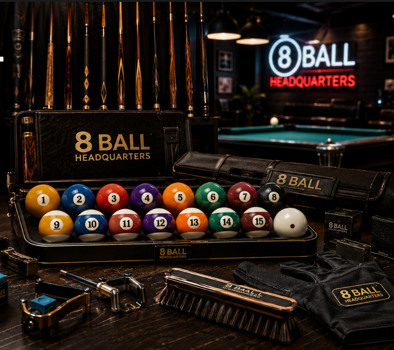 Billiards equipment marketplace